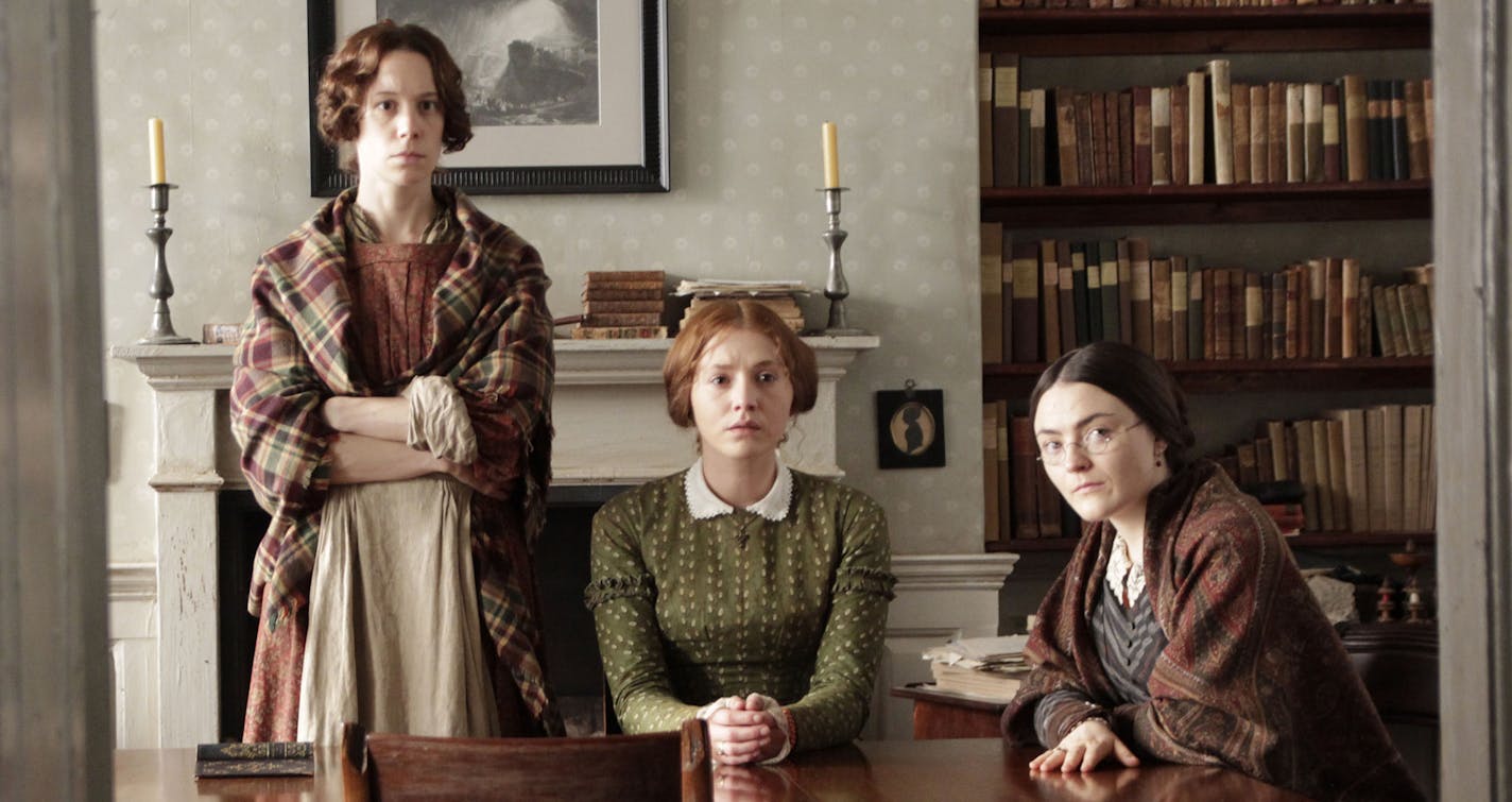 To Walk Invisible: The Bronte Sisters From left, Emily Bronte (CHLOE PIRRIE), Ann Bronte (CHARLIE MURPHY), and Charlotte Bronte (FINN ATKINS) Courtesy of Michael Prince/BBC and MASTERPIECE ORG XMIT: BBC Two