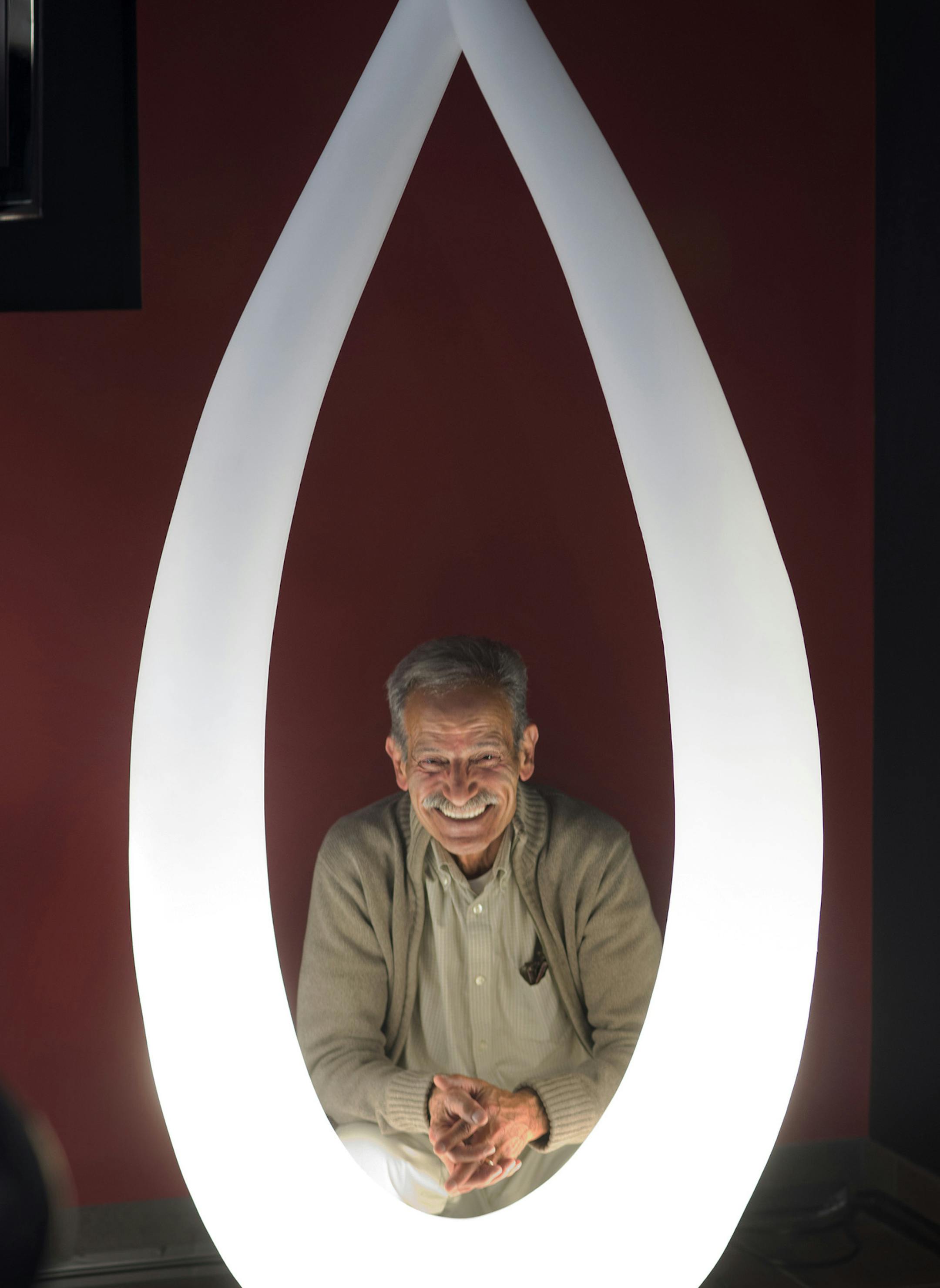 Reza Shir, warehouse manager, runs Euro Moda Lighting and Furniture shop in Irvine with his family. (Cindy Yamanaka/Orange County Register/TNS) ORG XMIT: 1181819