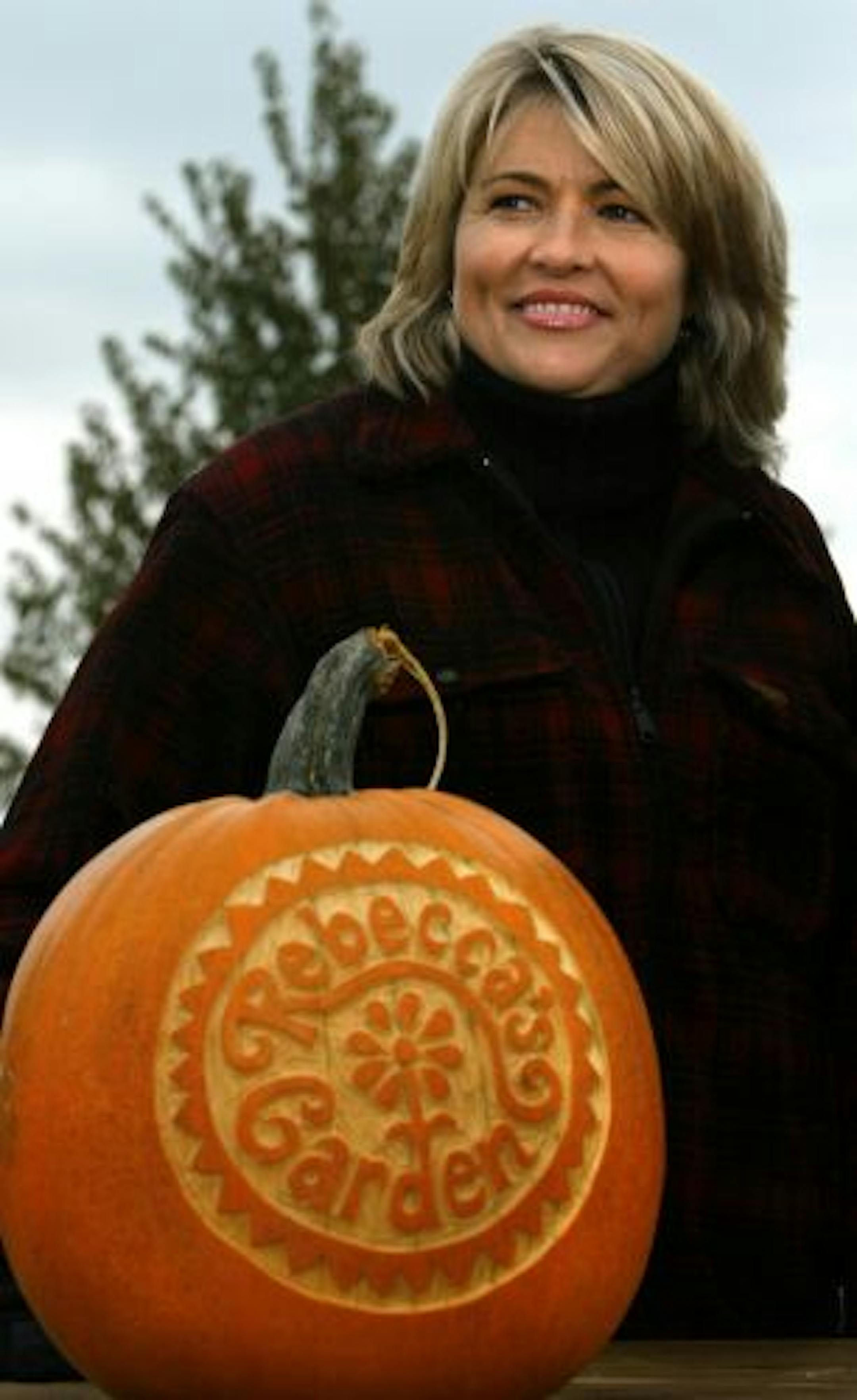 Rebecca Kolls waited for taping of "Rebecca's Garden" to resume in 2002.
