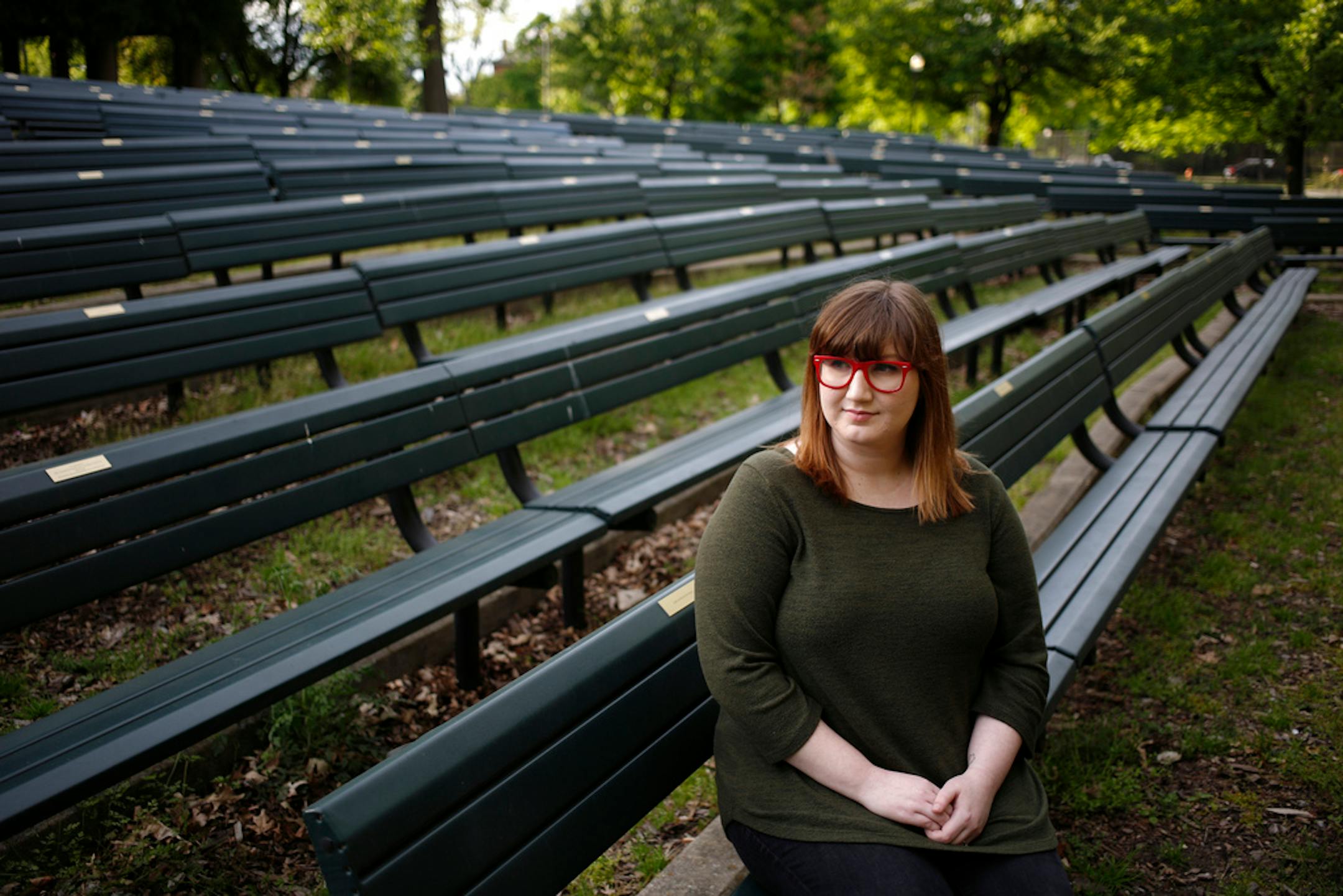 Lydia Burns, a recent University of Louisville graduate whose internship was called off, in Louisville, Ky. Summer internships have been upended by the pandemic.