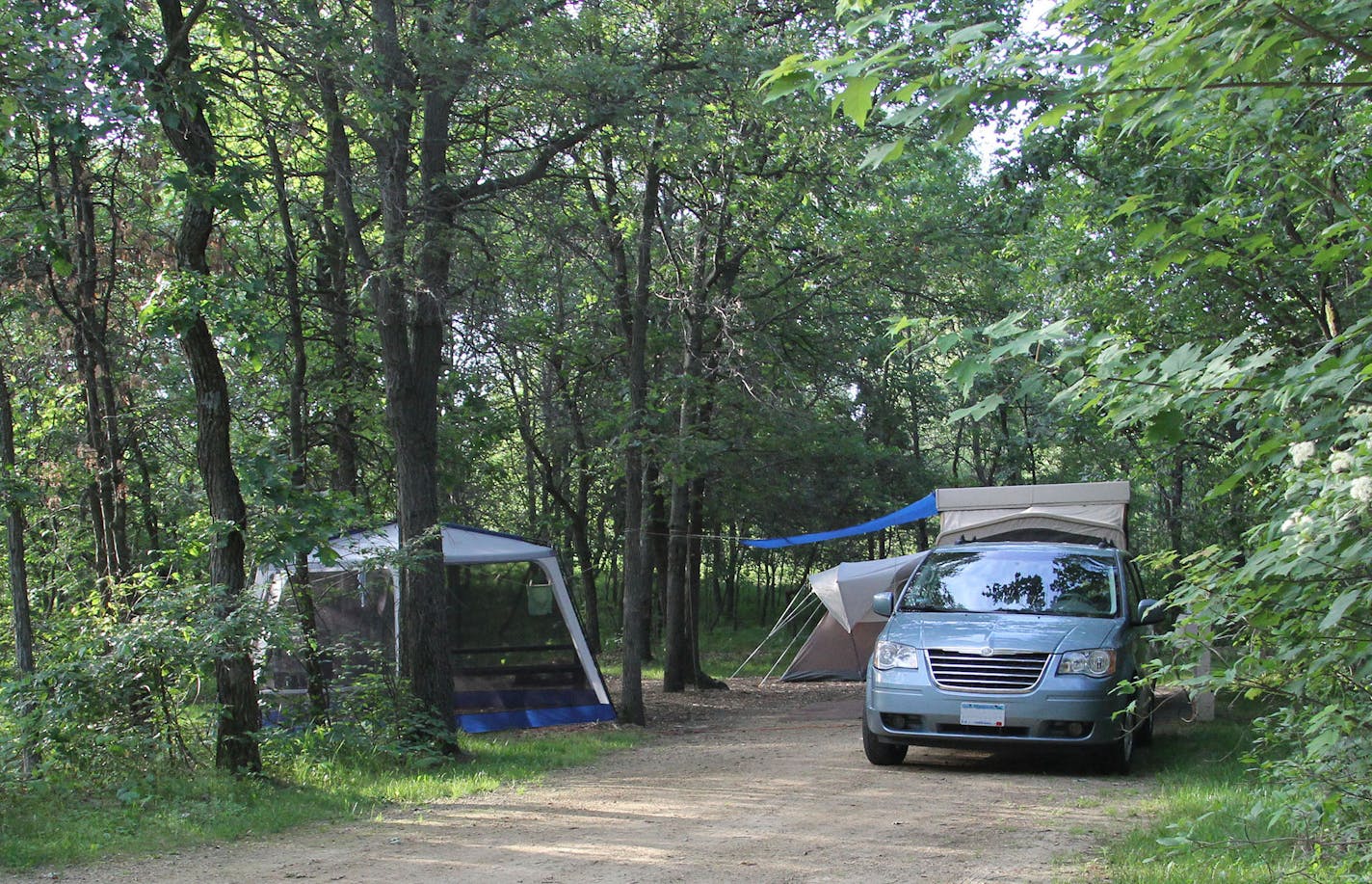 Bunker Hills Campground. Photo from Anoka County