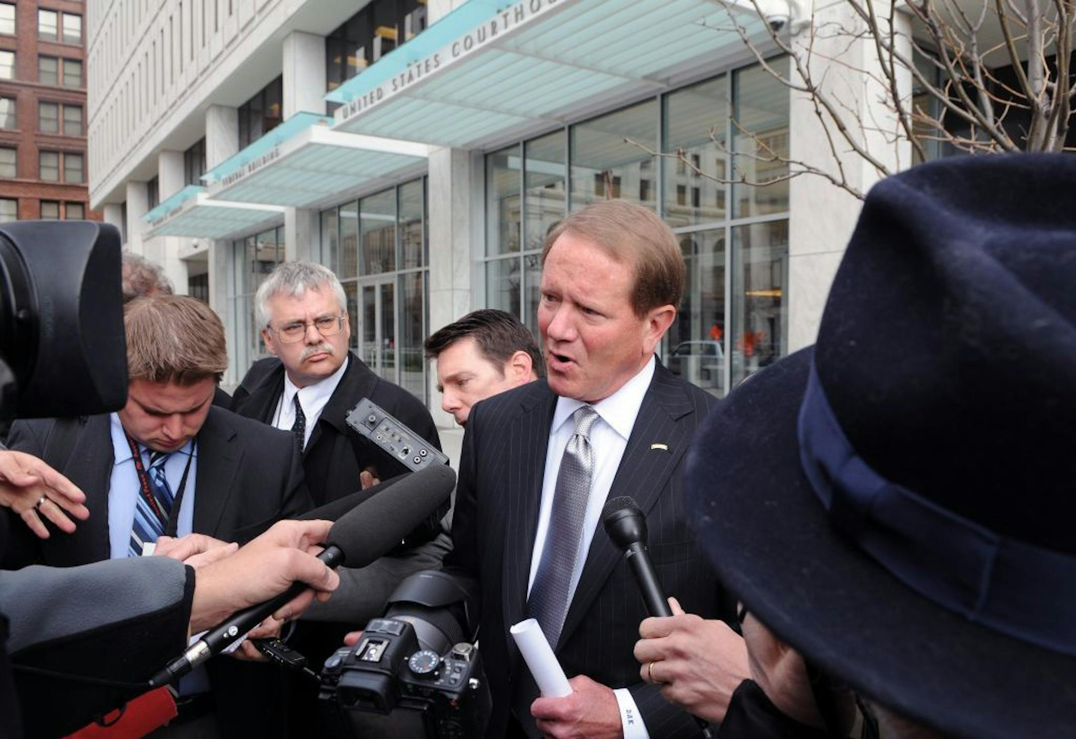 "I would have liked to wind this up much earlier, but it has been a hard-fought battle every step of the way," said Petters bankruptcy case trustee Doug Kelley, seen in 2010.