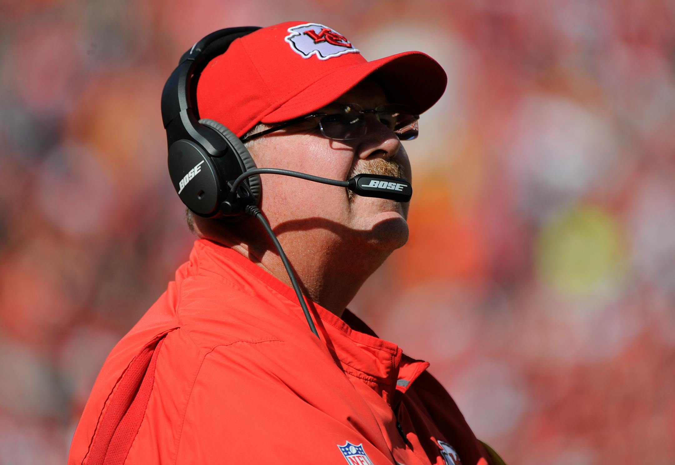 Kansas City Chiefs head coach Andy Reid