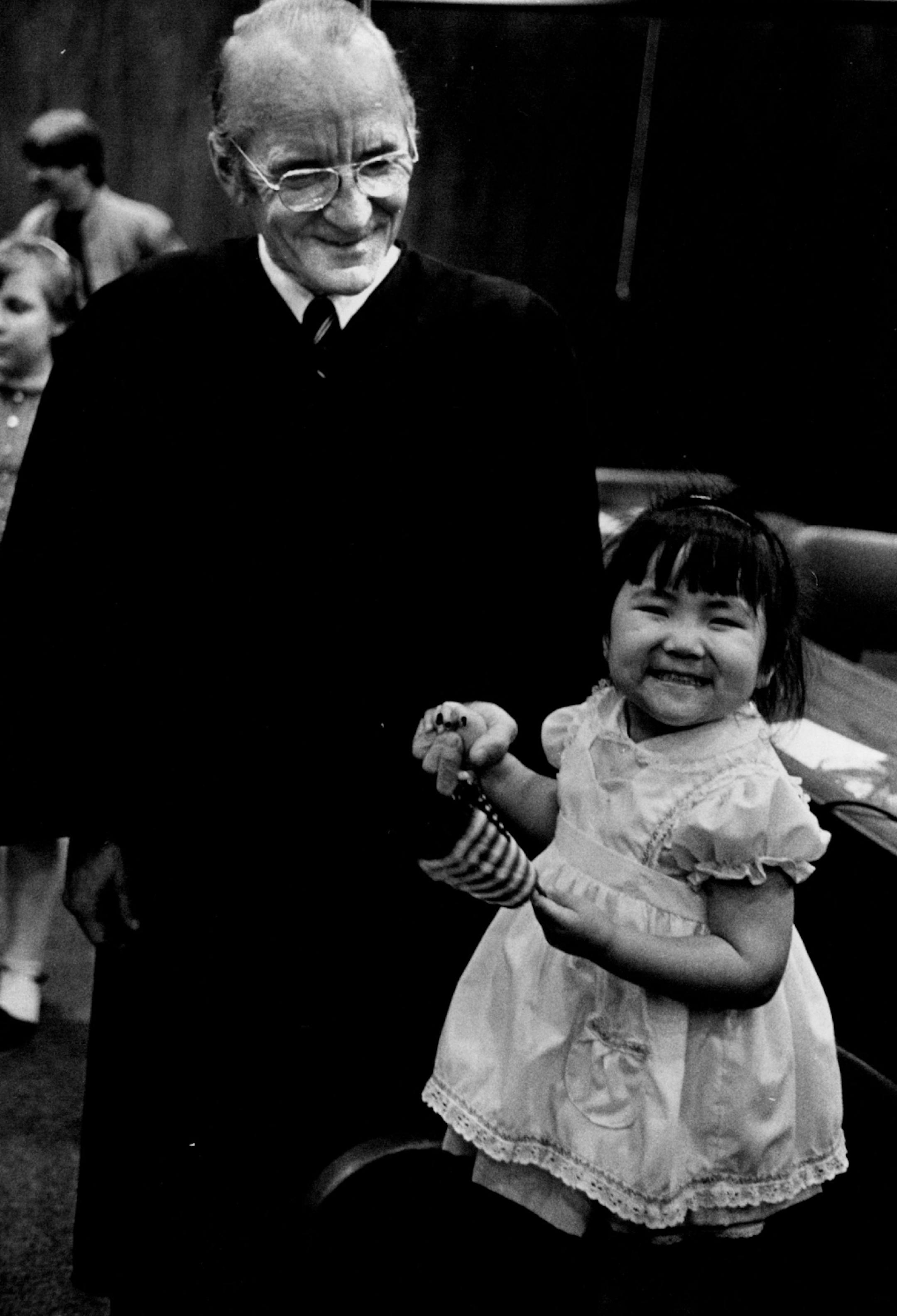 March 24, 1982 For Lord, one of the benefits of presiding over the ceremony was sharing in the celebration. May 2, 1982 Jim Gertz, Minneapolis Sunday Tribune; Picture Magazine
