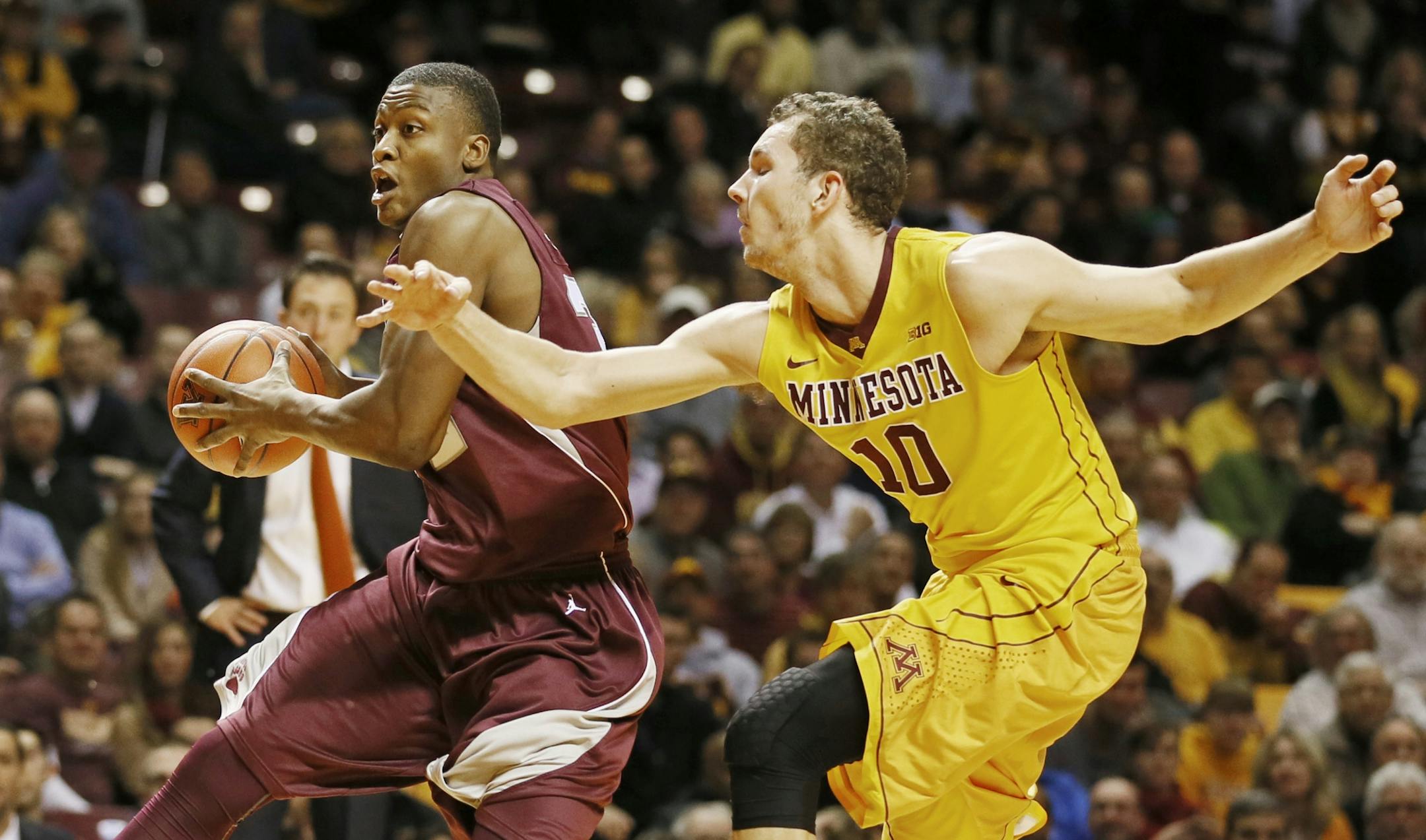 Minnesota's Oto Osenieks (10)