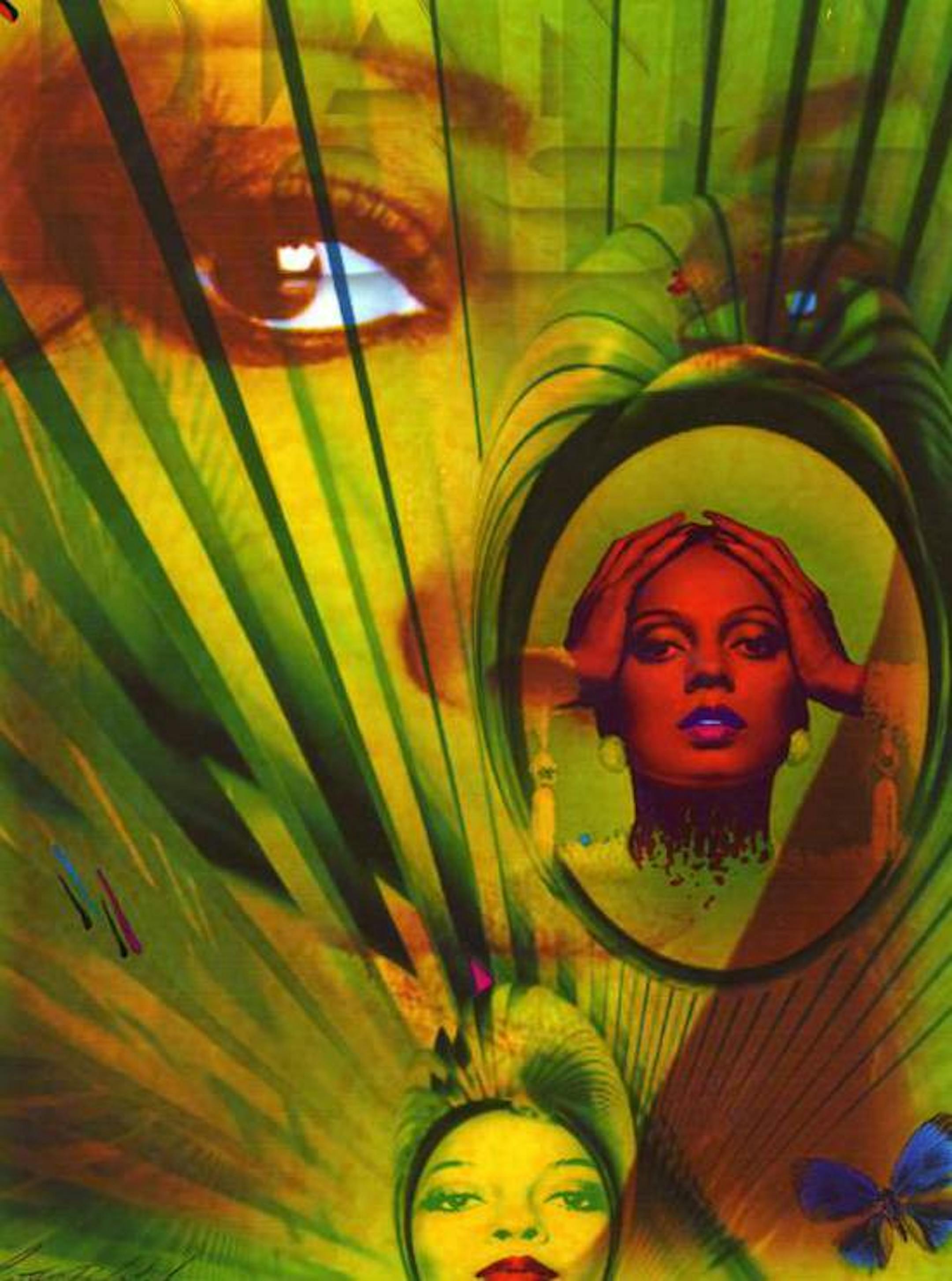 “Too Good to be True,” Anthony Whelihan’s artistic rendering of Diana Ross.