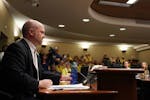 Rep. Mike Freiberg, DFL-Golden Valley, spoke about his proposed End-of-Life Options Act during an informal hearing of the Health and Human Services Po