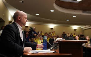 Rep. Mike Freiberg, DFL-Golden Valley, spoke about his proposed End-of-Life Options Act during an informal hearing of the Health and Human Services Po