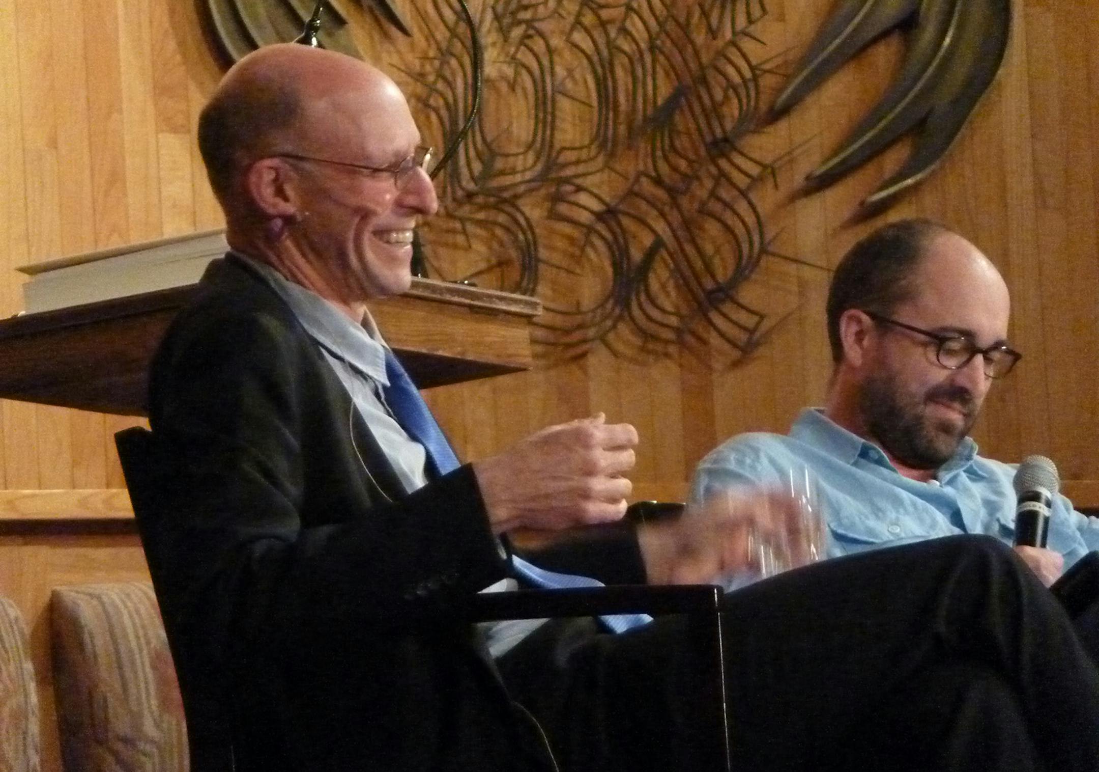 Credit: Lee Svitak Dean Michael Pollan recently spoke at Beth El Synagogue in St. Louis Park.