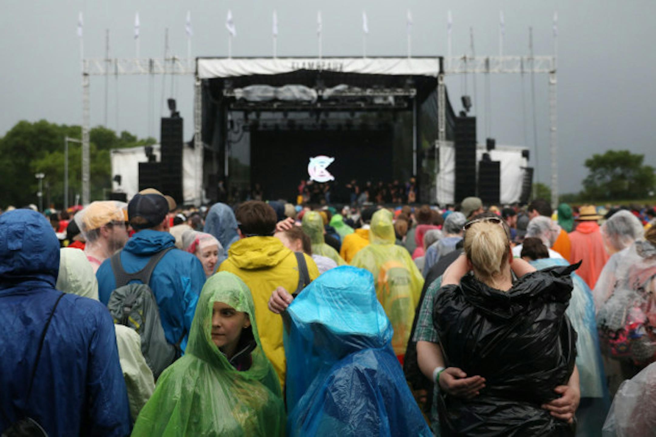 Last year's Eaux Claires festival was frequently dampened by rain after it moved to mid-June. / Anthony Souffle, Star Tribune