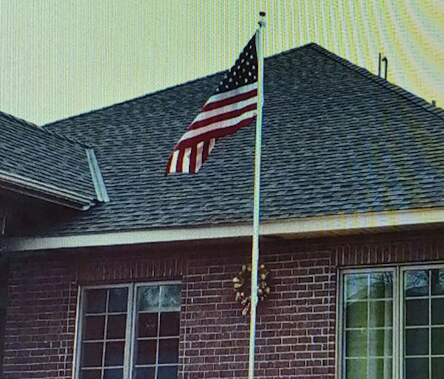 A Navy veteran could lose his home after a dispute over this flagpole he installed in the yard of his St. Michael residence.