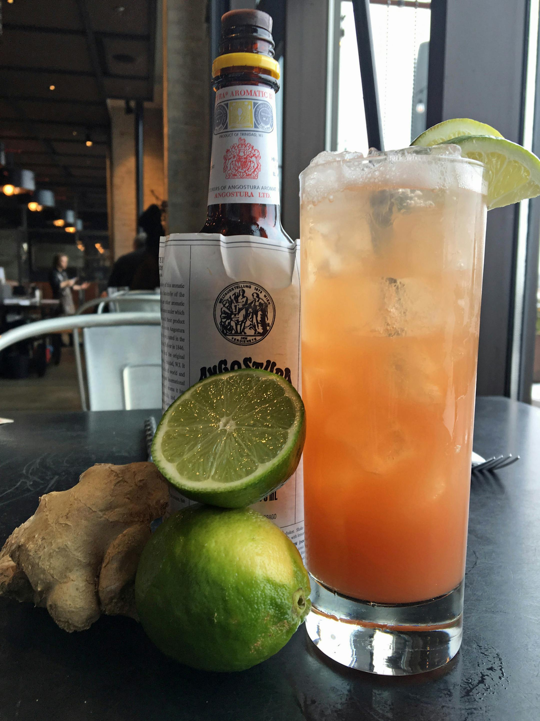 The Erik the Red mocktail at 6Smith. Photo by Amelia Rayno