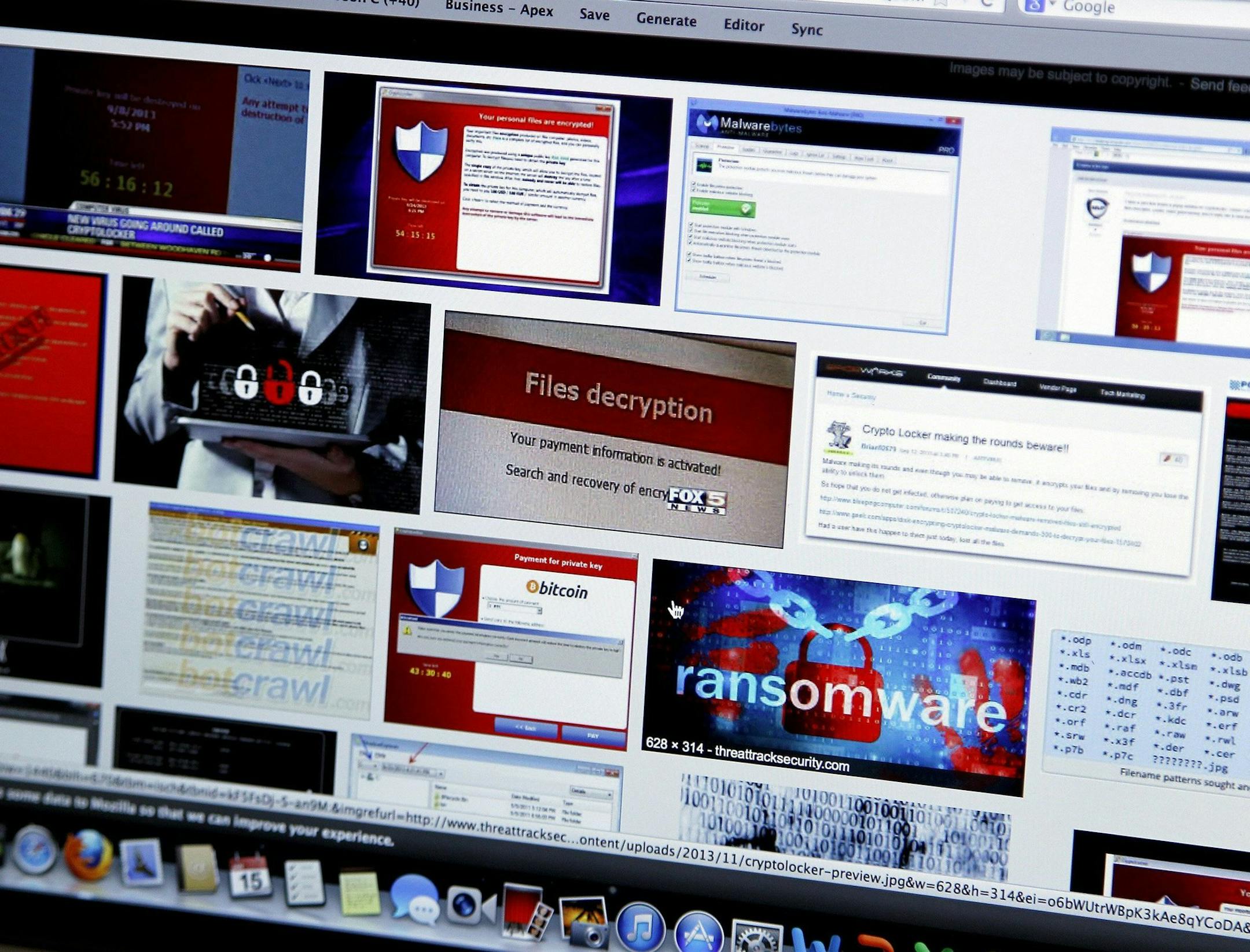 Craig Petronella has a company in Raleigh, N.C., that helps when people or businesses are hit with a computer virus. There is a new kind of ransom virus called CryptoLocker going around that locks a computer unless money is paid electronically to the hackers.