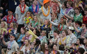 Fans cheered during the opening game of the Class 2A quarterfinals on Thursday, a day that ended with a remarkable goal.