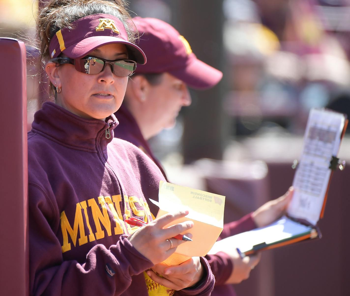 "It was a complete team effort, not just today but the entire weekend," first-year coach Jamie Trachsel said after Minnesota won the Big Ten softball title on Sunday.