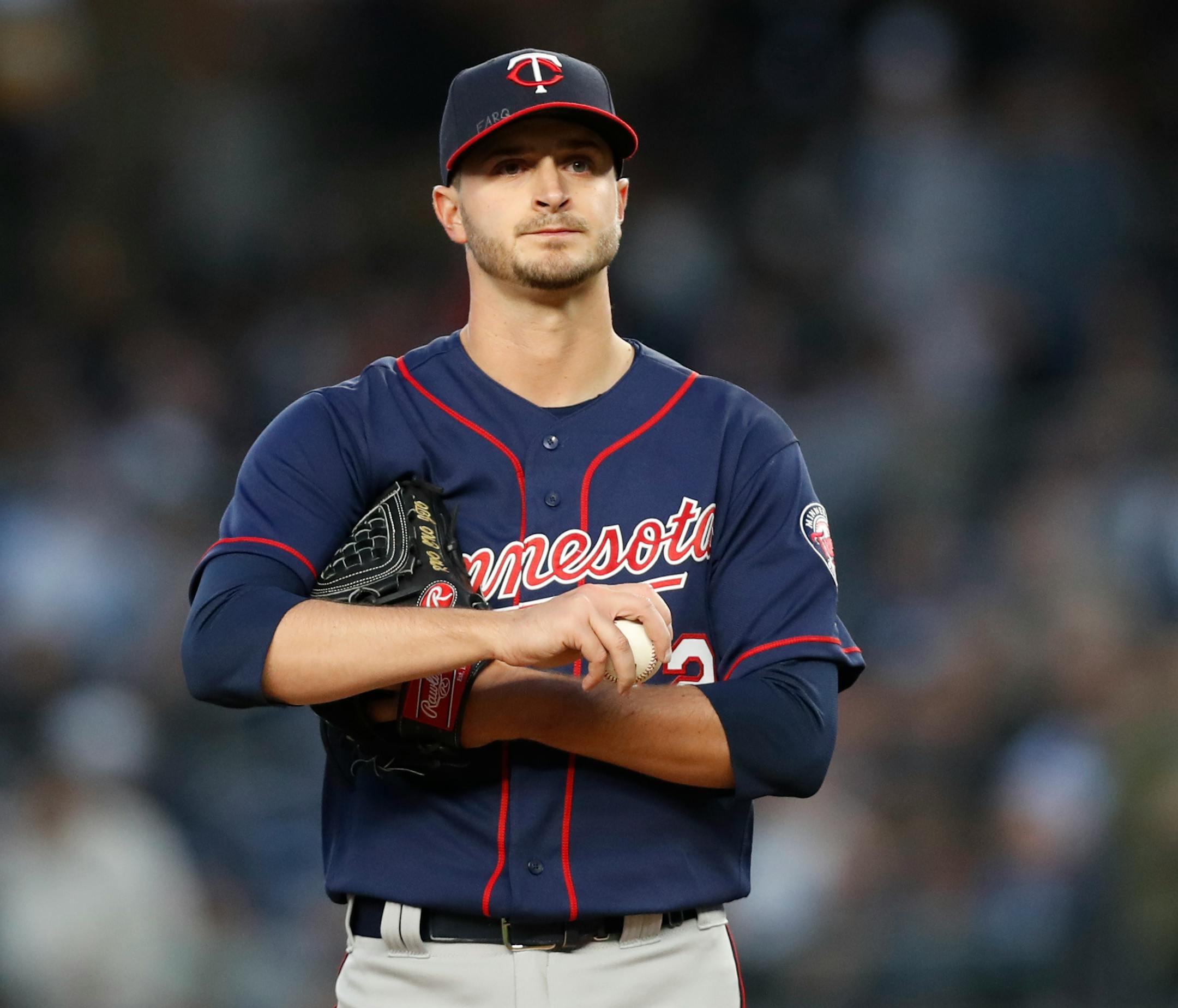 Twins starter Jake Odorizzi sort of alternated Monday between annoyance at himself and self-reassurance that it's only April, it's only one game, it's only a four-game skid after losing 14-1 to the Yankees.