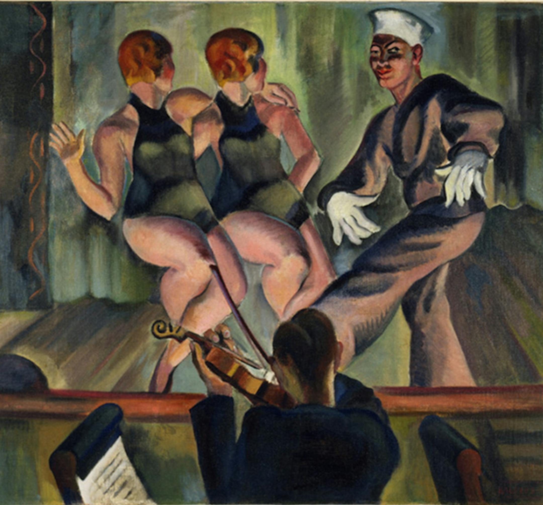 Provided by Minnesota Historical Society Art by Clement Haupers from the exhibit "Minnesota Modern: Four Artists of the Twentieth Century," ORG XMIT: Documentation