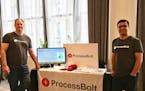 Dan Gardner, left, and Gaurav Gaur co-founded ProcessBolt to help streamline digital risk management of vendors’ IT systems to avoid serious problem