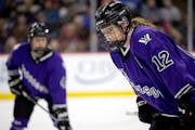 Kelly Pannek (12) and her Minnesota teammates are gearing up for the PWHL playoffs.