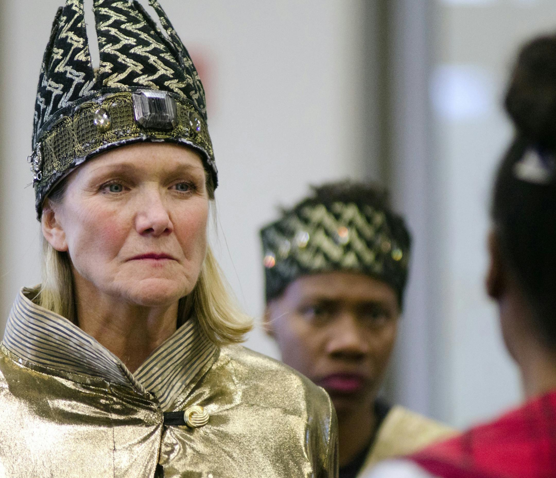 Photo by Paula Keller Michelle Barber in Ten Thousand Things' "Henry IV Part 1."