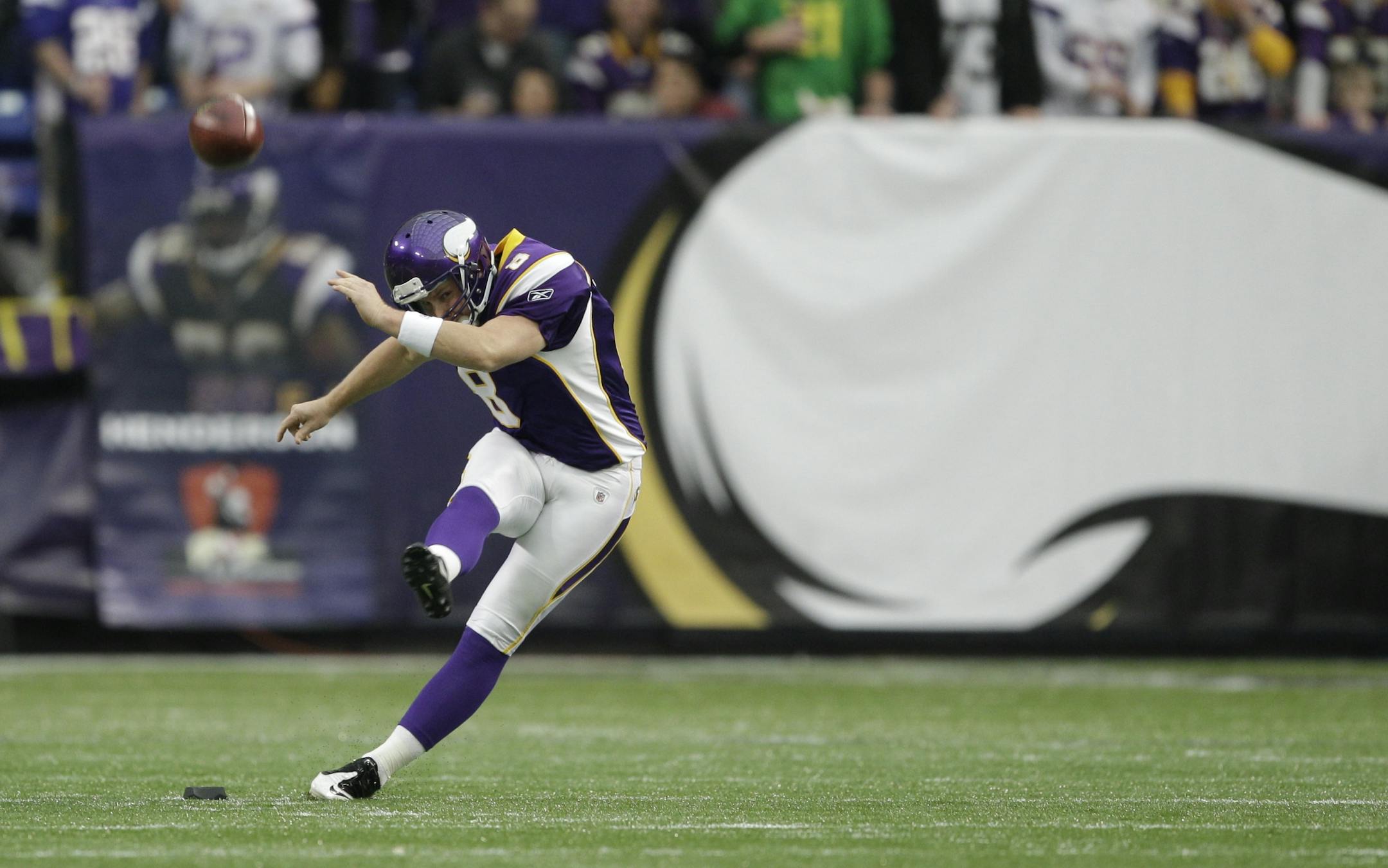 Vikings kicker Ryan Longwell