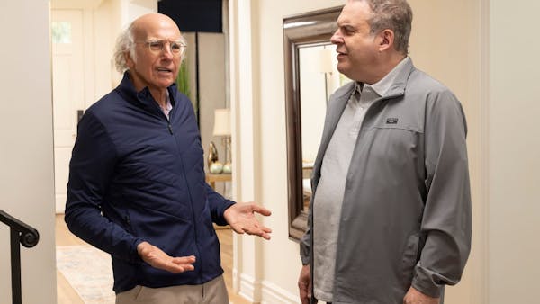 Larry David, left, and Jeff Garlin whine their way through the final season of "Curb Your Enthusiasm."