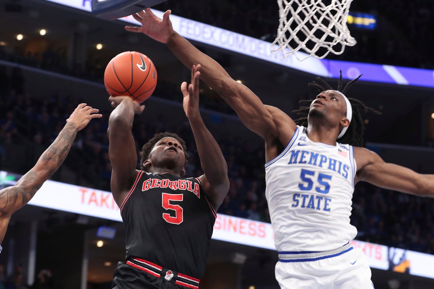 Georgia guard Anthony Edwards (5) is one of the players the Timberwolves are considering with their No. 1 overall pick in Wednesday's NBA draft.