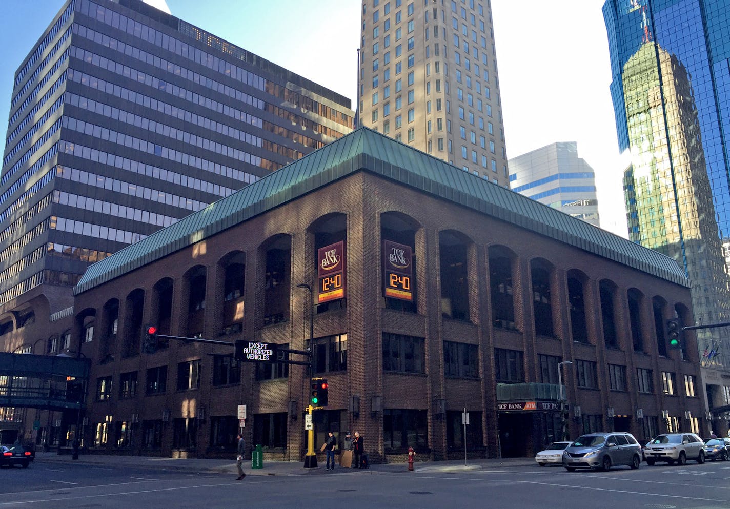 TCF Bank building and tower, corner of 8th and Marquette, the bank has moved from this location, and there are plans for a major office tower on the site. ] Tom Sweeney, Star Tribune, Minneapolis, MN 12/07/15