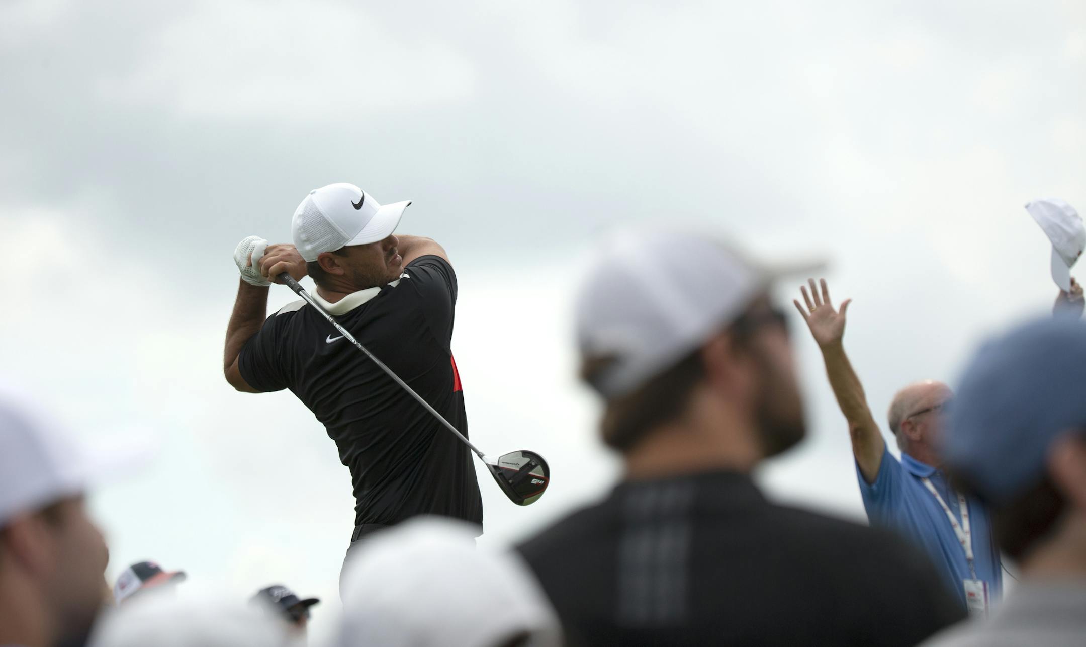 Brooks Koepka hit off the 7th tee during the second round of the 3M Open at TPC Twin Cities. ] ALEX KORMANN• alex.kormann@startribune.com