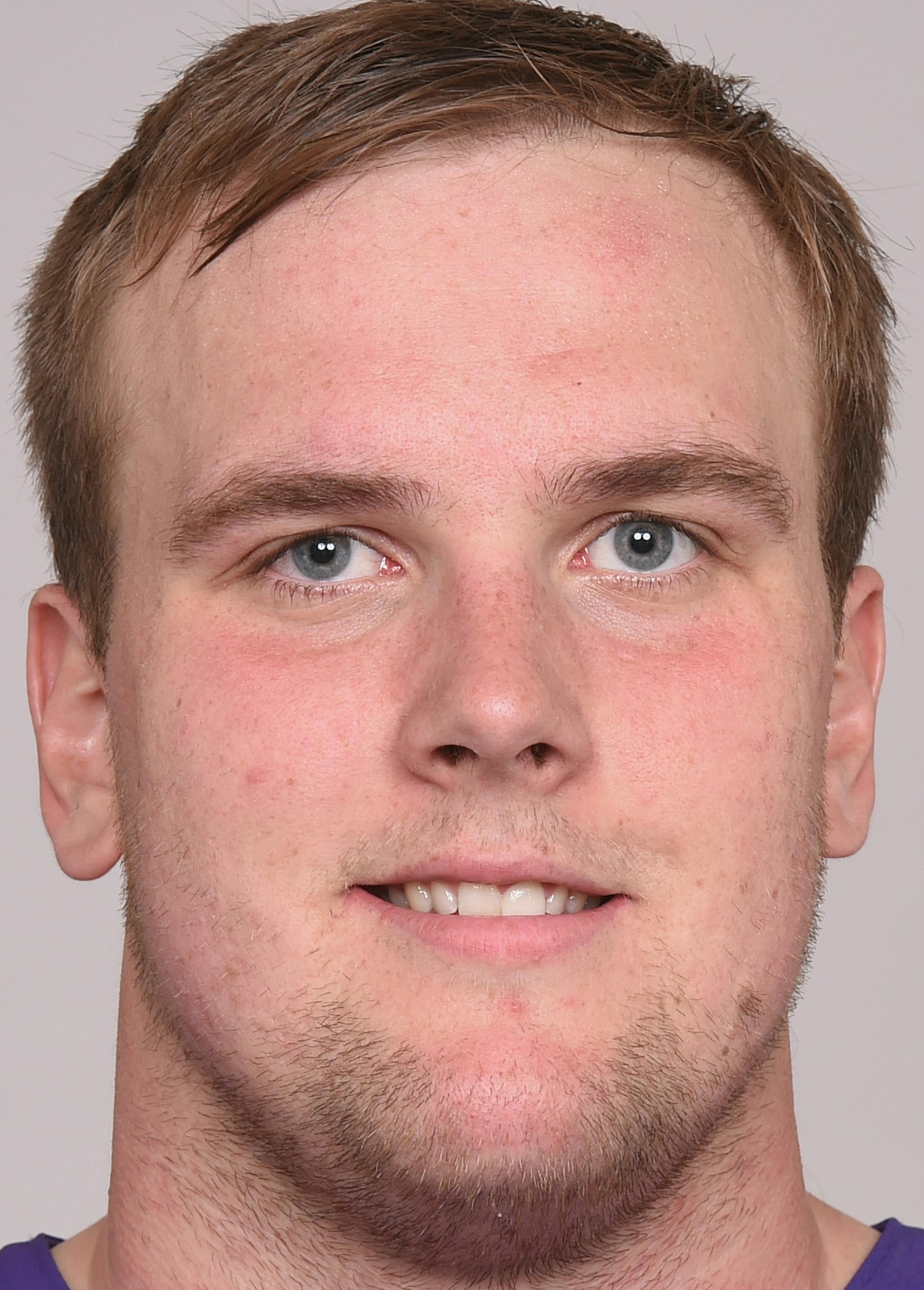 This is a 2015 photo of Nick Easton of the Baltimore Ravens NFL football team. This image reflects the Baltimore Ravens active roster as of Friday, May 8, 2015 when this image was taken. (AP Photo) ORG XMIT: NFLHS15
