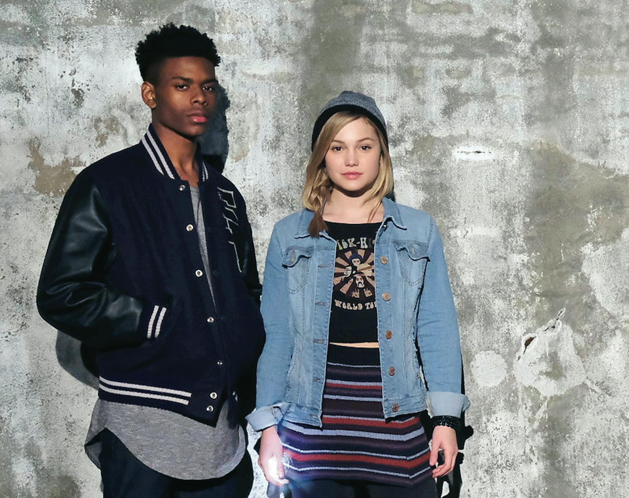 Aubrey Joseph stars as Tyrone Johnson/Cloak and Olivia Holt as Tandy Bowen/Dagger in "Marvel's Cloak & Dagger."