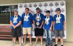 The five-member St. Michael-Albertville clay target team won a national championship.