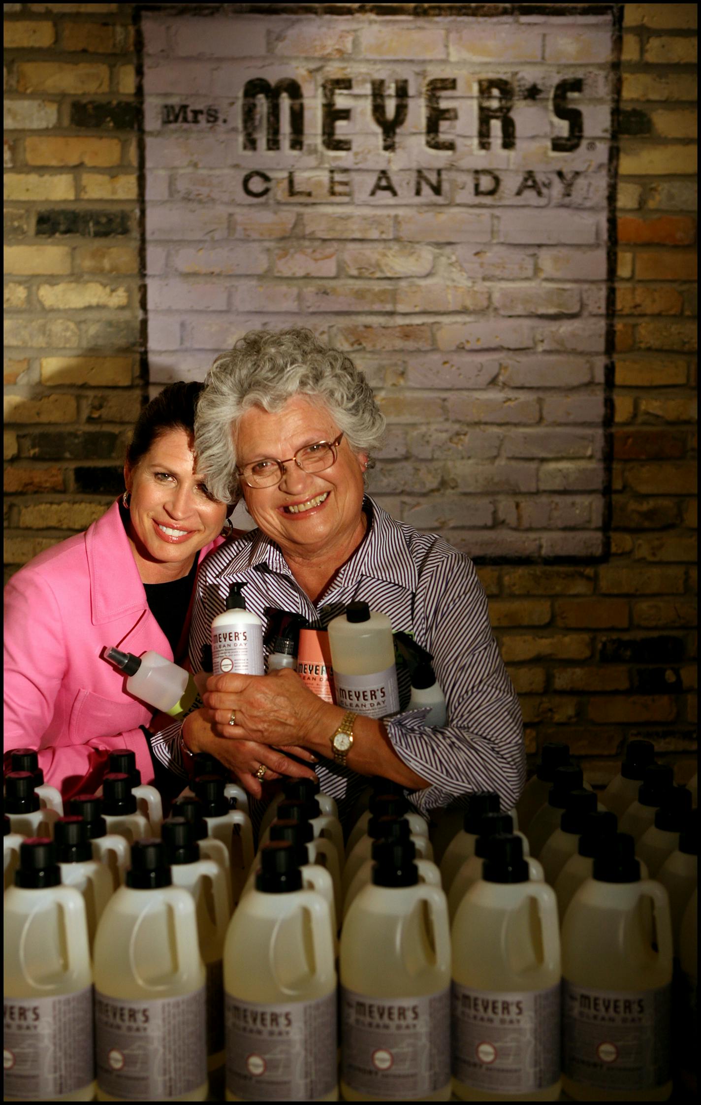 Monica Nassif and her Mother Thelma Meyer, for whom the Caldrea cleaner is named.