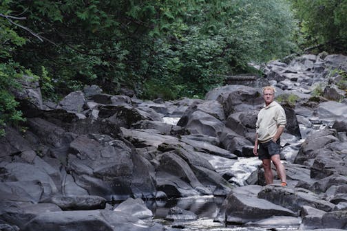 Galen Treuer, seen here at Amity Creek in Lester Park last summer, recently relocated to his hometown of Duluth after serving as a climate policy strategist for Miami-Dade County in Florida.