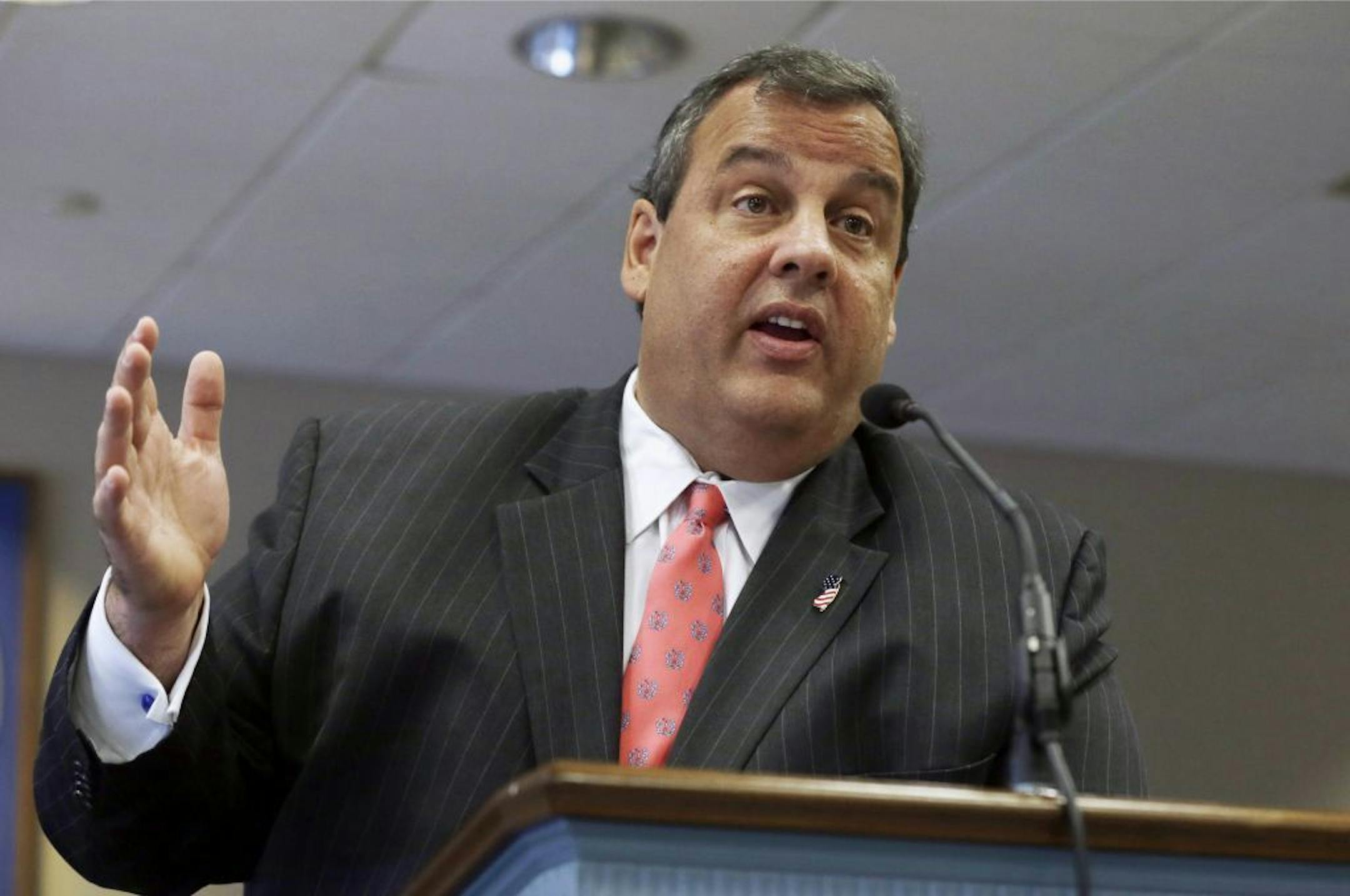 New Jersey Gov. Chris Christie