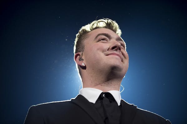 Sam Smith performed at the Roy Wilkins Auditorium at St. Paul RiverCentre.