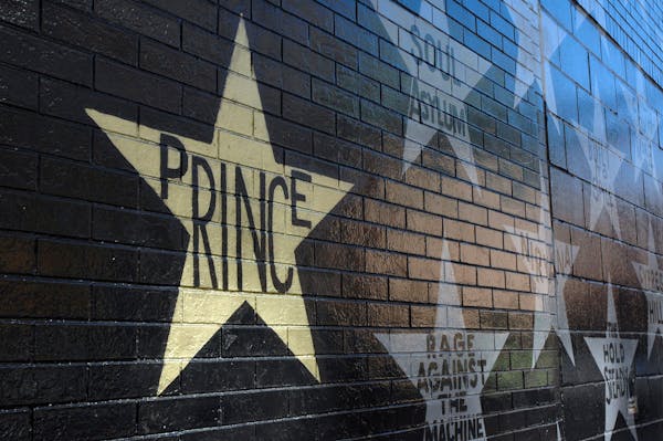 In this Jan. 29, 2018, photo, Prince’s star adorns First Avenue in Minneapolis where the late musician occasionally performed. The Minneapolis City 