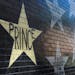 Prince’s gold star on the wall of First Avenue overlooks Prince Rogers Nelson Way.