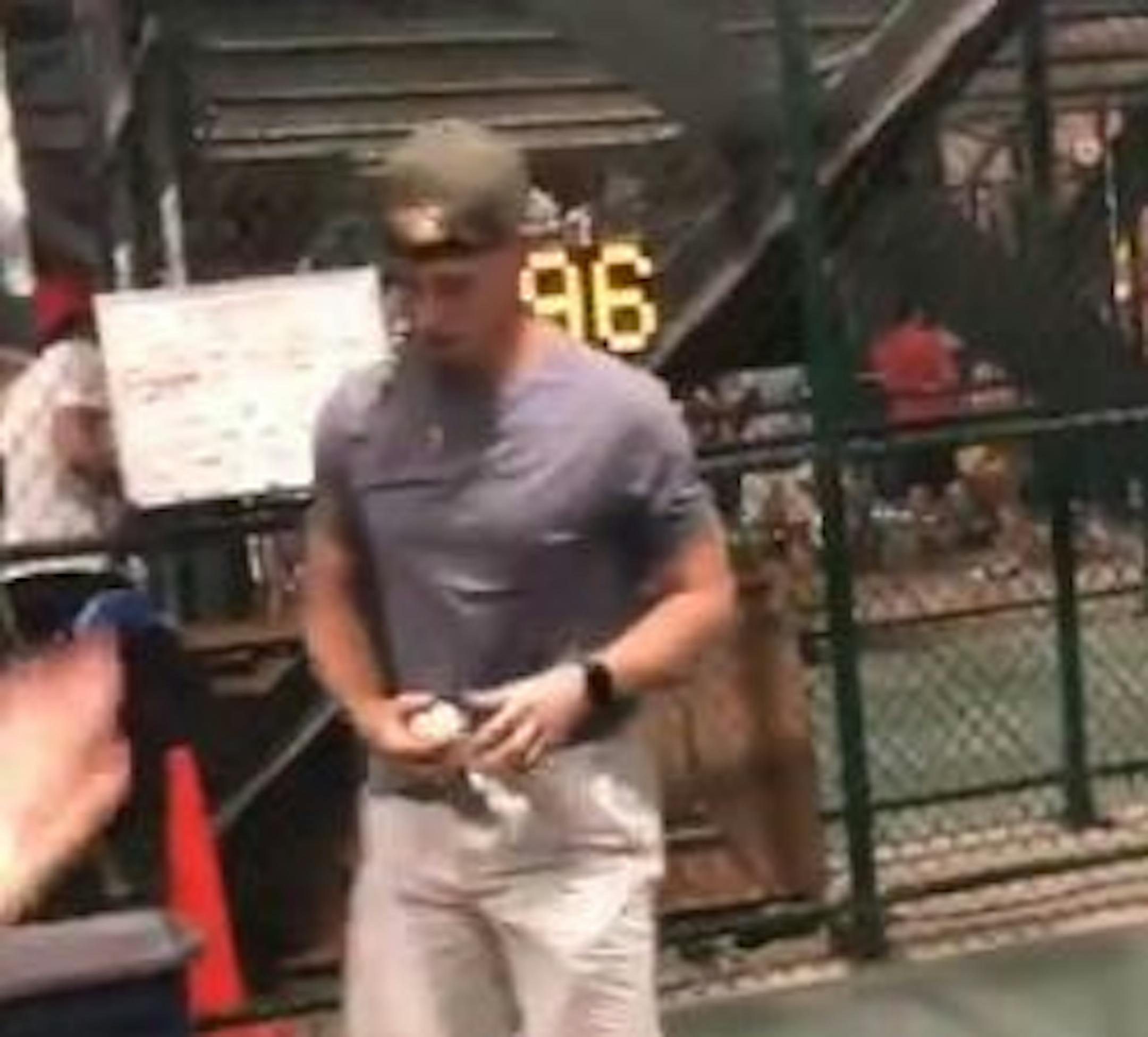 Nathan Patterson at Coors Field.