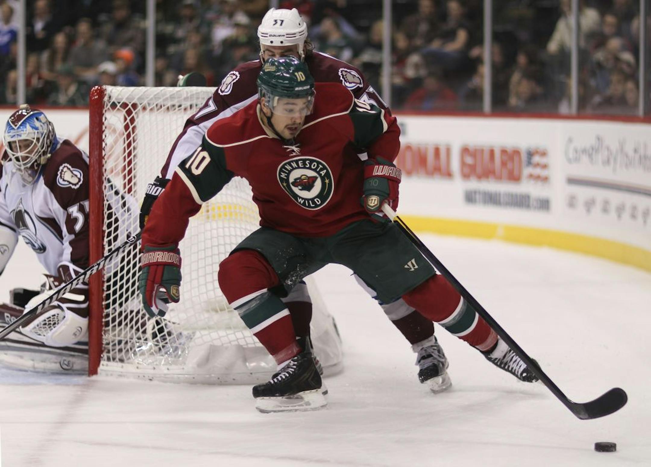 Wild forward Devin Setoguchi