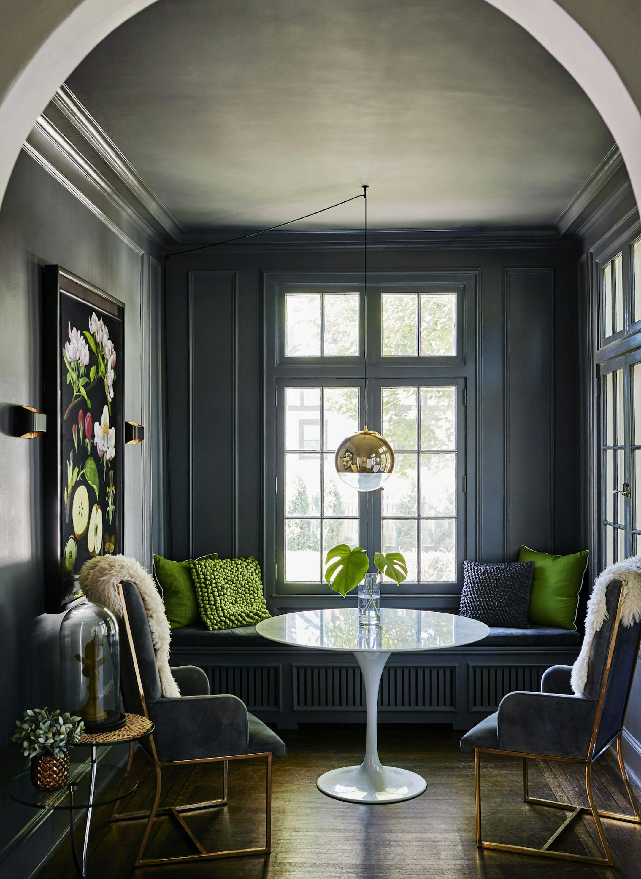 Kristin Hollander's breakfast room in Minneapolis, page 132, from "Hygge & West Home"