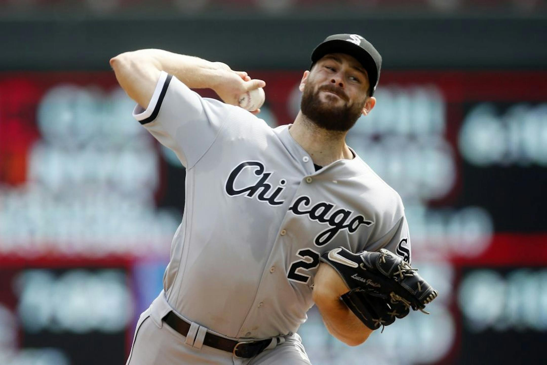 Chicago White Sox pitcher Lucas Giolito.