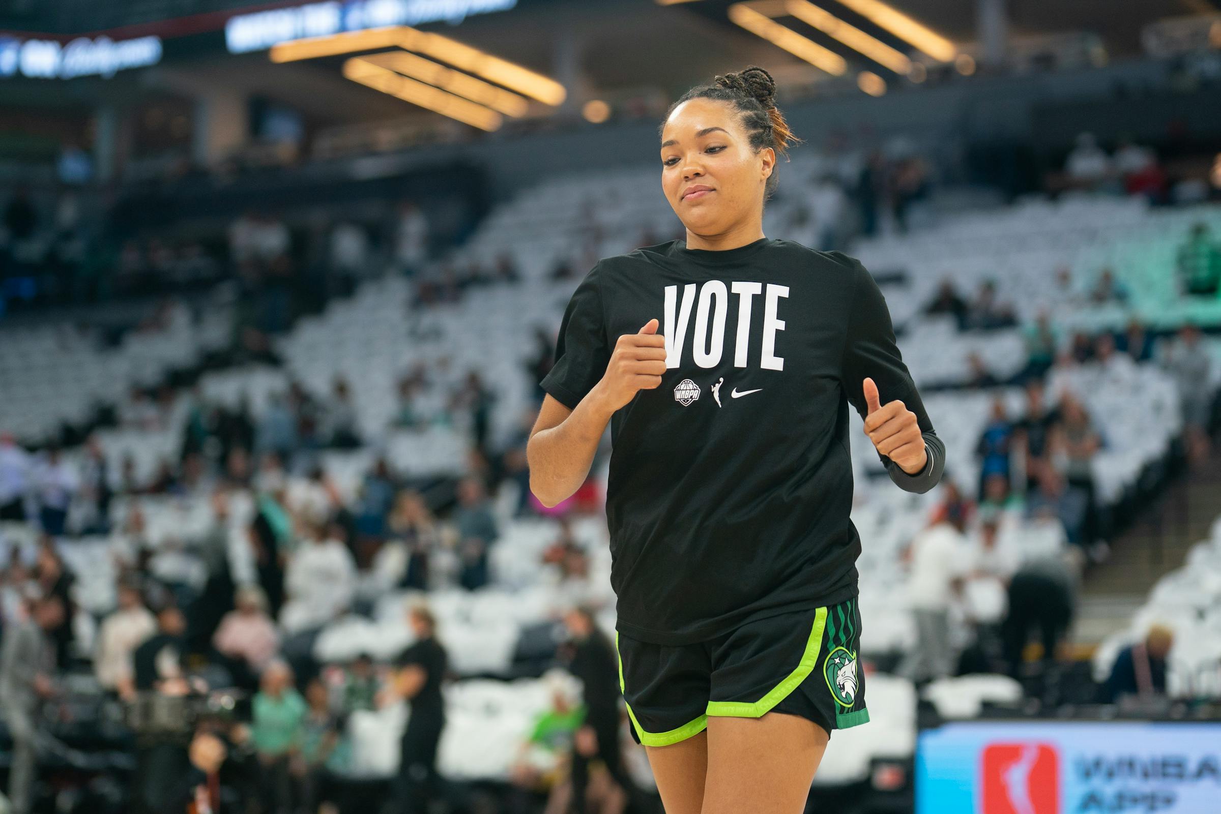 Lynx star Napheesa Collier advocates for reproductive rights in pursuit of WNBA title