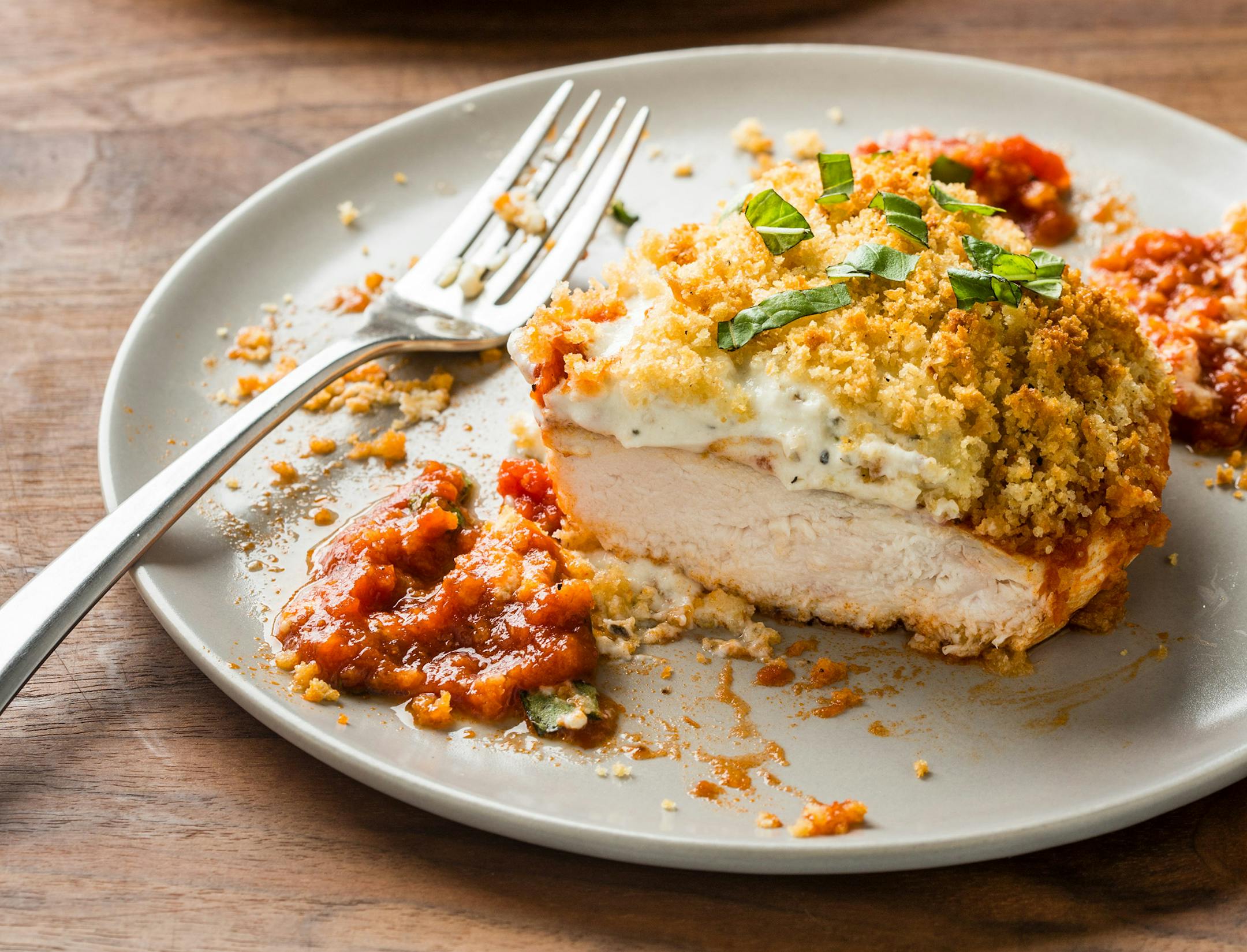 Credit: Joe Keller Baked Ricotta Chicken from America's Test Kitchen's "The Chicken Bible."