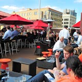 Crave's rooftop bar and patio on Hennepin in downtown Minneapolis.