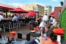 Crave's rooftop bar and patio on Hennepin in downtown Minneapolis.