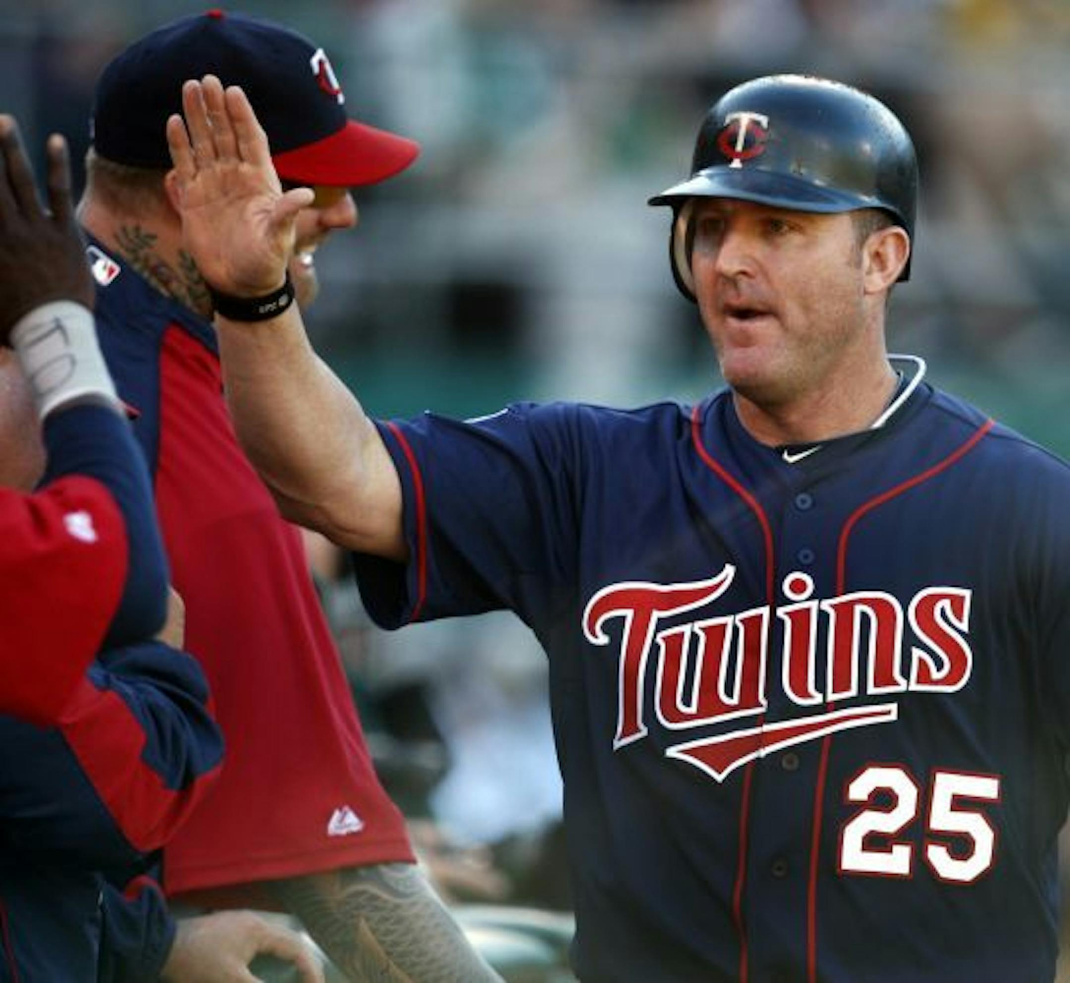 Veteran designated hitter Jim Thome has had a great career, and hit another high note with Target Field's opening.