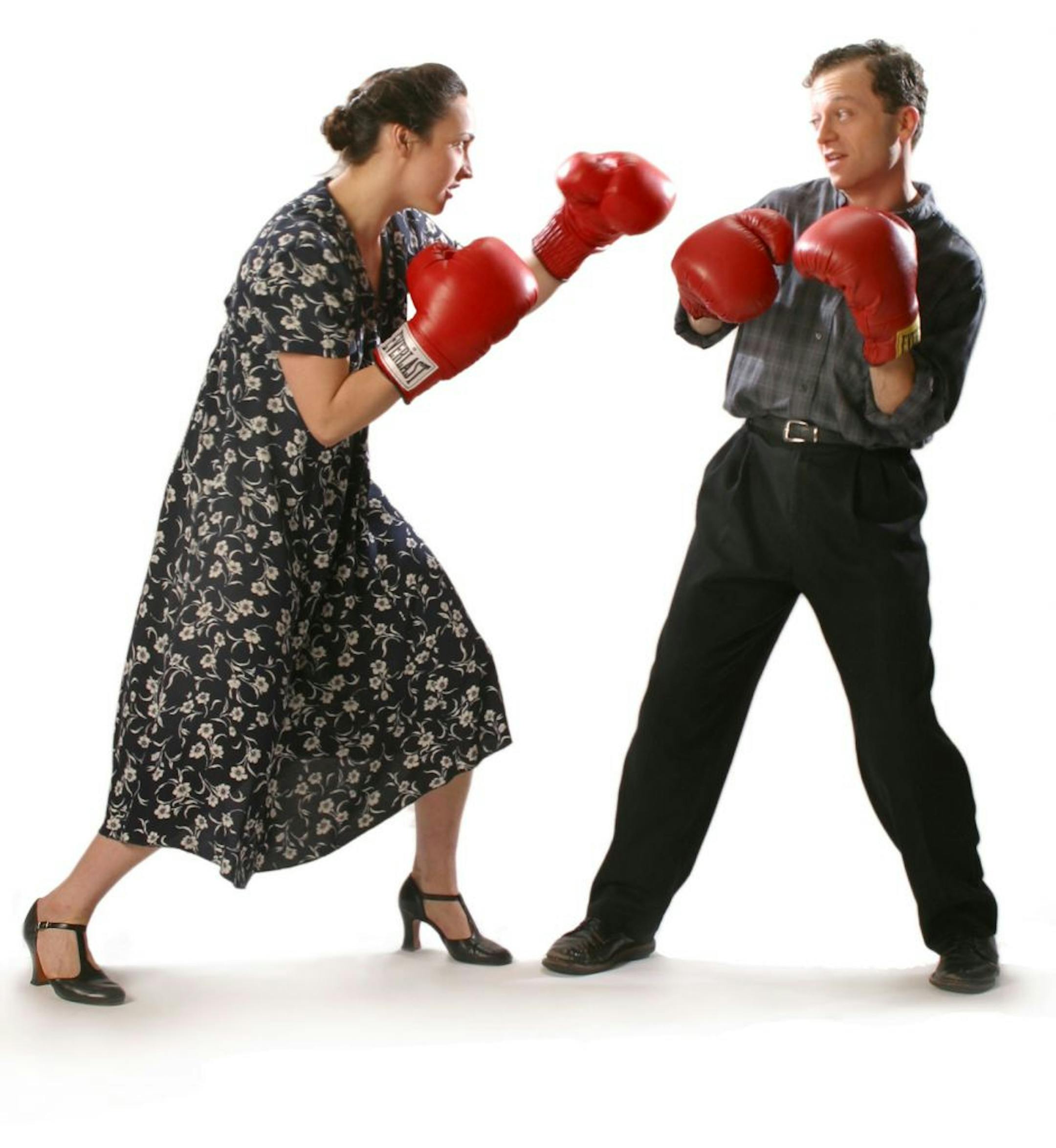 The Guthrie Theater presents A Sossy Mechanics production of Trick Boxing written, directed, choreographed and performed by Brian Sostek and Megan McClellan.