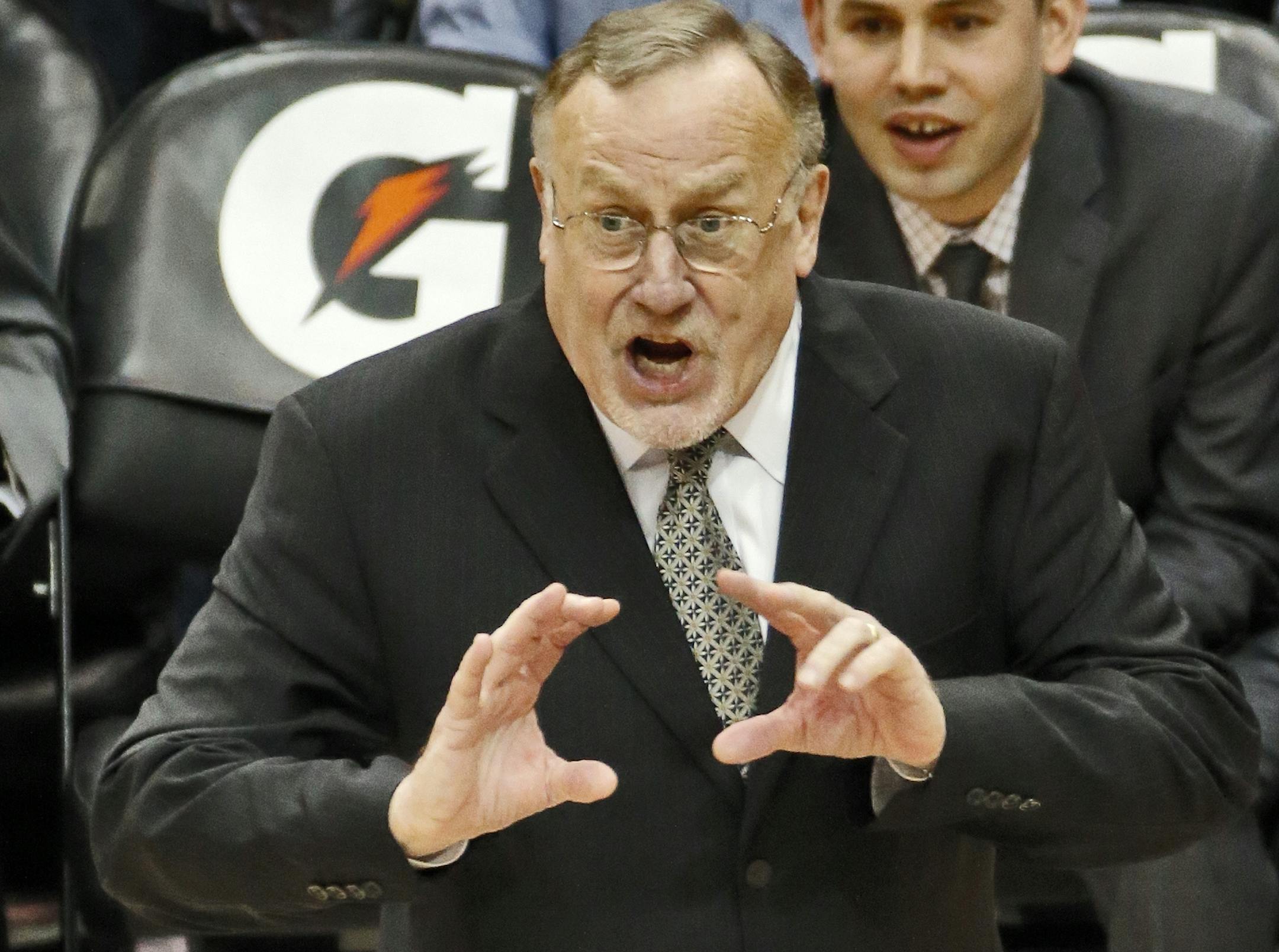 Wolves head coach Rick Adelman