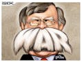 Sack cartoon: John Bolton